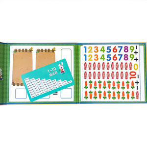Custom Kids Busy Book Printing Sensory Stickers <strong>Activity</strong> Quiet Book Reusable Educational Board <strong>Learning</strong> Skills Development <strong>Math</strong> - Product Image 3