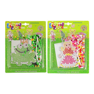 270 perles Perler DIY multicolores <span class=keywords><strong>grenouille</strong></span> et princesse avec tableau à chevilles - Product Image 3