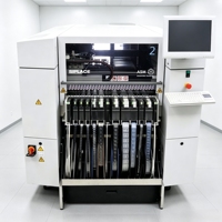 Machine SMT d'occasion ASM SIPLACE SX2 High Mix Pick and Place avec 120 alimentateurs et éclairage LED