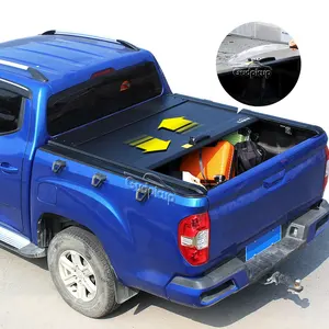 pickup truck cover hard Aluminum alloy retractable tonneau cover f150 for hilux vigo