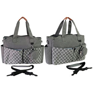 Grossista neonato borsa pannolino a spalla singola stampata geometrica mamma e bambino viaggio all'aperto per l'ospedale - Product Image 1