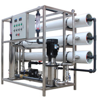 Système de filtration d'eau par osmose inverse (RO) commercial, machine à eau potable pure, machine de filtration pour la purification de l'eau de puits