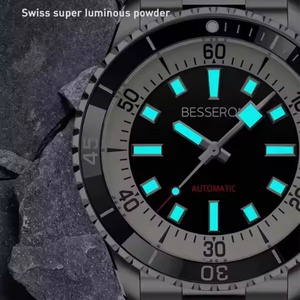Reloj Automático de Alta Calidad con Bisel de Cerámica, OEM ODM, con su Logotipo, Resistente al Agua 5 ATM, Reloj de Pulsera Luminoso para Hombre - Product Image 3