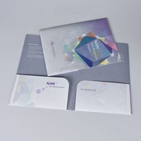 Porte-documents en plastique A4 A5 PP écologique à double poche avec logo personnalisé, organiseur de documents de bureau OEM