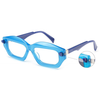 2024 plus récent acétate Prescription optique cadres fabrique Logo personnalisé luxe à la mode lunettes femmes hommes 2023 lunettes