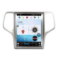 Lecteur Android 2DIN pour voiture avec écran tactile Navigation GPS CarPlay 12.1-Inch Jeep Grand Cherokee 2008-2013