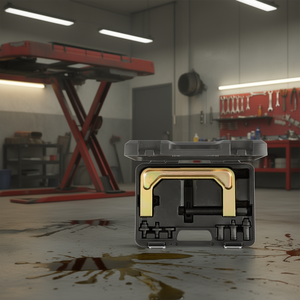 Kit de herramientas compresoras de pinzas de freno automotrices FG 168/S7 con juego de adaptadores para reparación de automóviles - Product Image 3