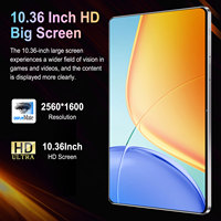 Grande capacité 16 Go + 1 To ROM 2 en 1 Tablettes écran tactile 10.1 pouces pour Gamer