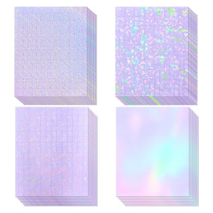 Etiqueta Holográfica PET de Forma Irregular, Impresión Digital UV, Regalo Artesanal, Impermeable, Personalizable - Product Image 1