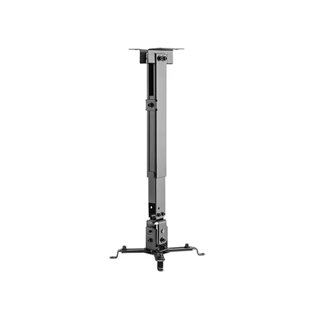 Universal Fit Ceiling Projector Mount 30 to 40 Inch Height Adjustment 4K Projector Screen Bracket Stand with Cable Management