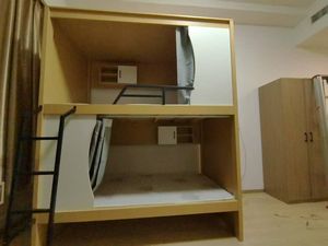 Dortoir personnalisé au design moderne avec <span class=keywords><strong>lit</strong></span> double et <span class=keywords><strong>bureau</strong></span> d'étude en bois pour les adolescents et les adultes pour l'école ou l'hôtel - Product Image 6