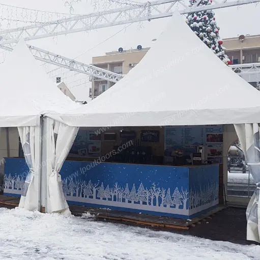 6x6 tahan air bingkai aluminium tenda pagoda pernikahan untuk di luar ruangan pernikahan acara pemakaman