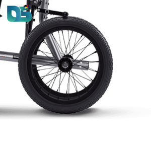 Sedile Ultra leggero comodo telaio in lega di alluminio bracciolo di sollevamento schienale pieghevole sedia a rotelle manuale - Product Image 6