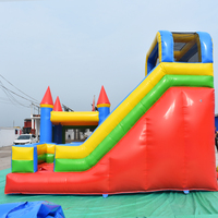 Château gonflable combiné pour enfants, PVC renforcé professionnel et écologique, fêtes et location, garantie 3 ans