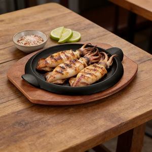 <span class=keywords><strong>Plaque</strong></span> de cuisson Teppanyaki commerciale Shuanghang en <span class=keywords><strong>fonte</strong></span> pour <span class=keywords><strong>barbecue</strong></span>, <span class=keywords><strong>plaque</strong></span> à steak à bords biseautés de style occidental, compatible induction, facile à nettoyer - Product Image 6