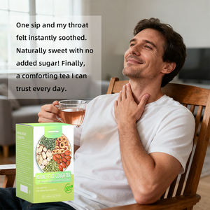 Biologische Chinese Kruidenadem Gemak Thee Drop Rauwe Doos Verpakking-Helder Slijm Kalmeert Hoest Natuurlijke Remedie Voor Koude Immuun - Product Image 6