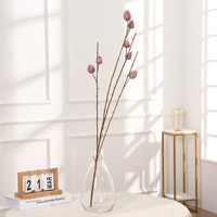 Fleur artificielle de protée de 90 cm de haute qualité, réaliste, aspect soie séchée, pour décoration de maison, de table de mariage, vente en gros, fausse fleur