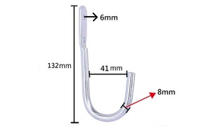 ตะขอแขวนเสื้อคลุมติดผนังทำจากสแตนเลส304ติดตั้งง่ายสำหรับตกแต่งบ้านใช้ในห้องน้ำห้องครัวโรงรถห้องนั่งเล่น - Product Image 3