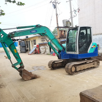 IHI 60NS 6 Ton Small Mini Excavator with Used Digger Shimadzu Pump & IHI Engine Machinery for Report Provided