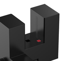 Capteur miniature de type F à fente SOP-U92, boîtier ABS, IP50, infrarouge 940 nm, réponse rapide 3 kHz pour machines d'emballage