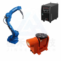 Soudeuse à l'arc Yaskawa MOTOMAN AR2010 Charge utile de 12kg avec contrôleur YRC1000 pour piste linéaire de positionneur de soudage en acier