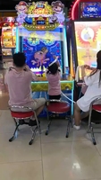 Machine de jeu de balles et monnaie pour enfants, à argent, jouet distributeur rapide, pierreries