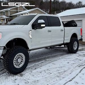 Lsgzl บีดล็อคโลหะผสมขึ้นรูปเว้าลึกหรูหราออกแบบได้เองสำหรับ <span class=keywords><strong>Ford</strong></span> GMC KMC KMC รถบรรทุก6X139.7 8x165.1 18 19 20นิ้วล้อออฟโรด - Product Image 3