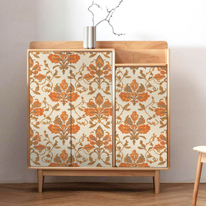 Creation Of Time And Space Retro European Damask Embossed Vinyl Wallpaper Self-Adhesive For TV Background Wall - Product Image 2