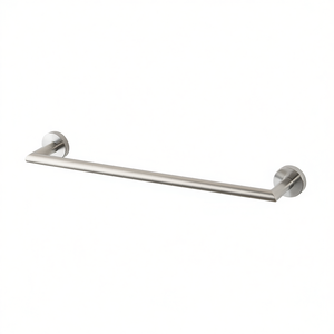 Porte-serviettes en acier satiné 47,5 cm, accessoire de salle de bain - Product Image 3