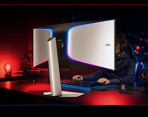 จอภาพสำหรับเล่นเกมแบบโค้งขนาด 34 นิ้ว รุ่น FFALCON Q9 3440×1440 WQHD 240Hz 1ms GTG 1500R Ultrawide Fish Screen - Product Image 2