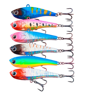 เหยื่อตกปลาแบบจมน้ำ 10 กรัม 17 กรัม รุ่น VIB Wobblers สำหรับตกปลาในฤดูหนาว 2026 <span class=keywords><strong>Chata</strong></span> Bee 68/85 เหยื่อตกปลาแบบมีเสียงสั่นสะเทือน สำหรับตกปลาแบสและปลาเทราต์ - Product Image 1
