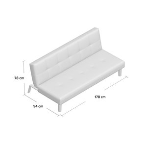 Canapé en tissu pliable de luxe moderne - Product Image 6