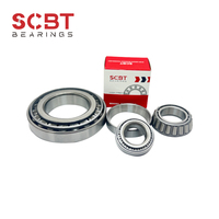 Roulement à rouleaux coniques à une rangée de haute précision SCBT P5 32207 / 7507E en acier chromé ouvert 5000 tr/min pour ateliers de réparation de machines