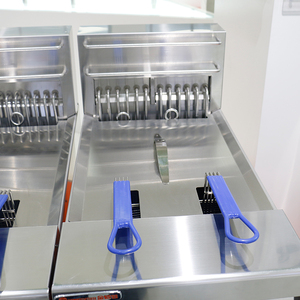 Hot bán thương mại điện Nồi Chiên chiên gà Chip điện nồi chiên sâu máy thép không gỉ Countertop nồi chiên sâu - Product Image 4