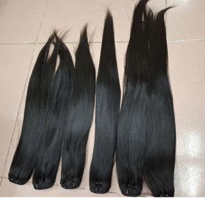 Extensions de cheveux de bébé droites soyeuses vietnamiennes de type 1 fabriquées à partir de cheveux humains vierges exportés du Vietnam - Product Image 1