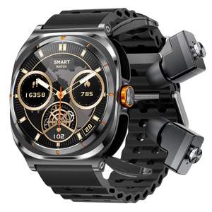 ساعة ذكية GT98 للرجال 2025، مقاومة للماء بمعيار IP67، مكالمات بلوتوث، سماعات أذن TWS، تتبع صحي بتقنية NFC، مراقبة النوم، ومتعقب الأنشطة الرياضية - Product Image 3