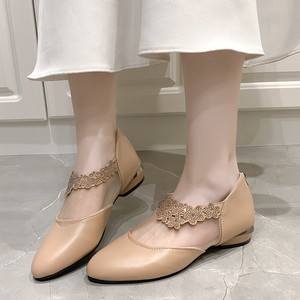 Zapatos Planos de Moda Transpirables con Pedrería y Punta Puntiaguda con Cremallera Trasera para Mujer, Elegantes Zapatos Planos de Tacón Bajo con Malla Calada para Otoño, Tallas Grandes - Product Image 2