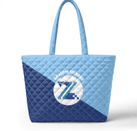 Sac de shopping pour femme avec motif personnalisé de Porto Rico, sac fourre-tout matelassé à bandoulière, sac de voyage en plein air, vente chaude