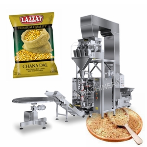 Confezionatrice automatica per alimenti per animali VFFS Multi testa pesatrice per fagioli e granuli <span class=keywords><strong>di</strong></span> lenticchie congelate - Product Image 1