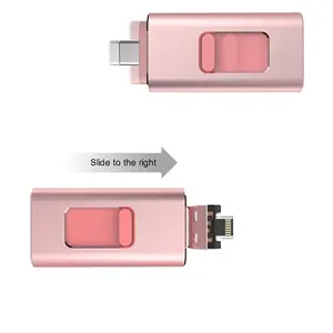 แฟลชไดรฟ์ USB OTG 4อิน1แบบกำหนดเอง,แฟลชไดรฟ์ Usb 3.0ความเร็วสูง16GB-128GB Usb เมมโมรีสติ๊ก