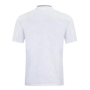 Chaqueta de Chef de Manga Corta Unisex de Mezcla de Algodón Transpirable Blanca SunYue para Cocina de Hotel, Restaurante, Uniforme Personalizado - Product Image 4