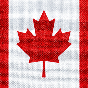Patch thermocollant drapeau canadien 3D en relief, forme rectangulaire en PVC, personnalisable, décoration cadeau - Product Image 1