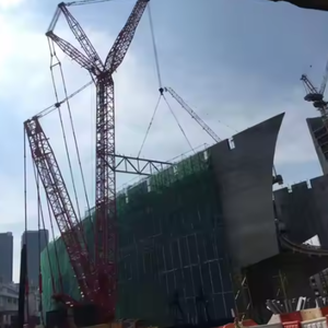 סין זורק גדול קרסול מותג העליון scc13000tm להניף מכונת 1000 זחילה טון מנוף - Product Image 3