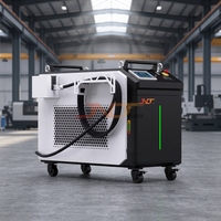 Système de décapage de rouille au laser pulsé refroidi par eau haute puissance 500W 1000W pour le nettoyage de précision des moules aérospatiaux avec certification CE
