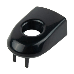 Cubierta de manija de puerta delantera izquierda 80644 ZW55B, cubierta pequeña exterior para Nissan, 5cm x 3,5cm, plástico negro - Product Image 4