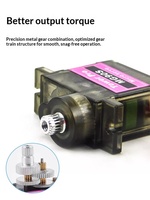 Moteur servo micro SG90 MG90S 9g pour avion modèle télécommandé à voilure fixe, fabriqué en Chine, sans support de montage