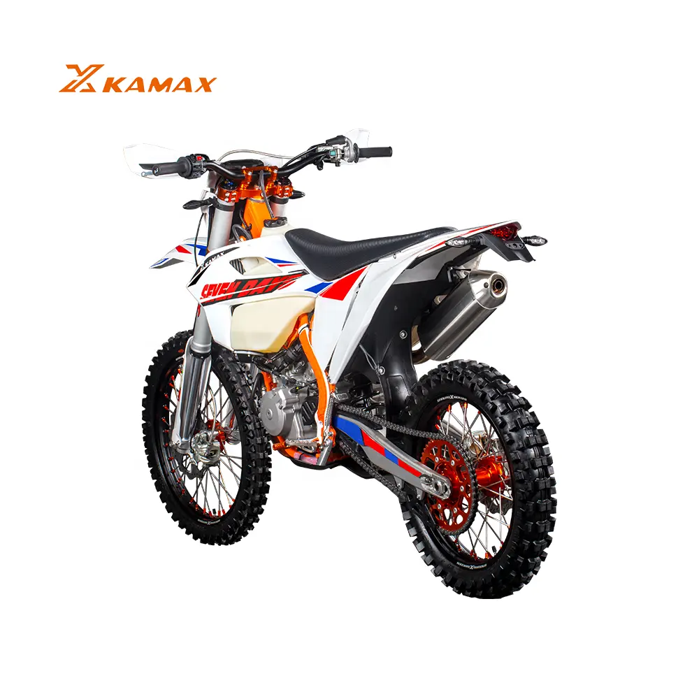 Kamax New 450cc4ストロークダートバイクオフロードモーターサイクルレーシングFCRモトクロスハイパワー50hpガソリンエンデューロ販売用