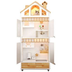 บ้านสัตว์เลี้ยงไม้สั่งทำขนาดพิเศษ HOPE คุณภาพสูง รูปทรงสวยงาม - Product Image 2