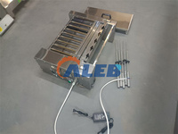 Rôtissoire à maïs rotative au gaz/charbon/électrique, 3 modes de chauffage, machine à griller le maïs