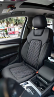 Housses de siège sport en cuir Nappa personnalisées avec mousse zéro-gravité pour Audi A4, A5, Q5L, Q5, A6, A7, A7L (modèles 2026)